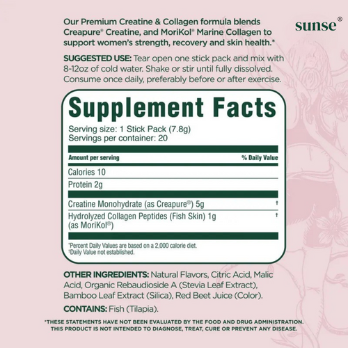 FLEXI Creatine & Collagen Stick Packs (Monthly)